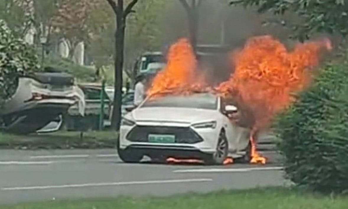 BYD Qin Plus DM-i fire in China raises safety questions for future Nepali buyers