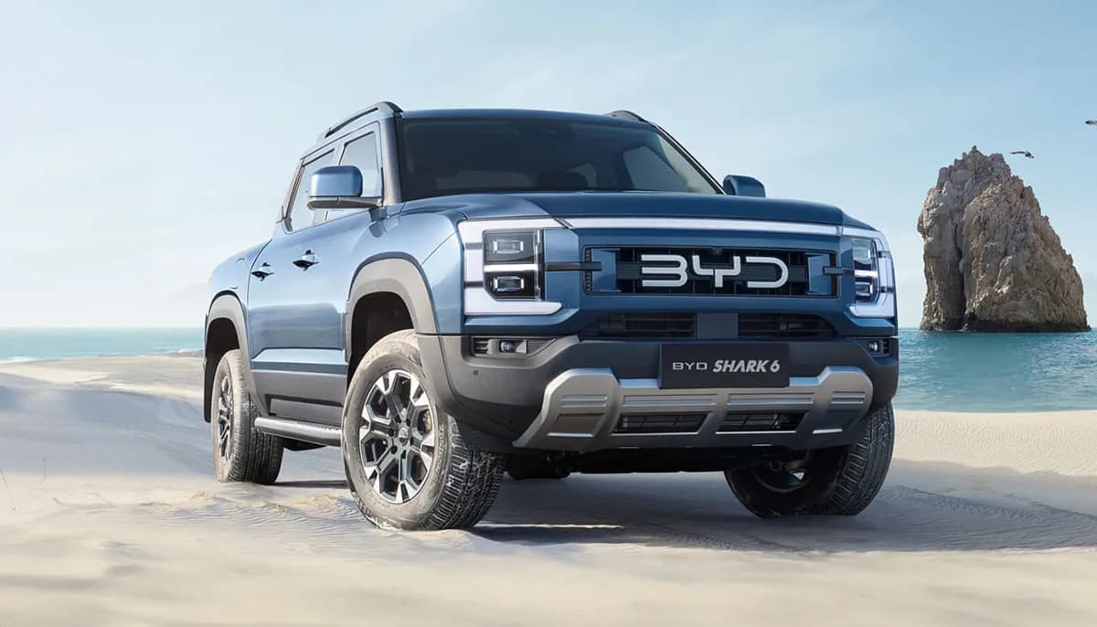 BYD Shark 6 Hybrid Pick-up Earns Five-Star Euro NCAP Safety Rating