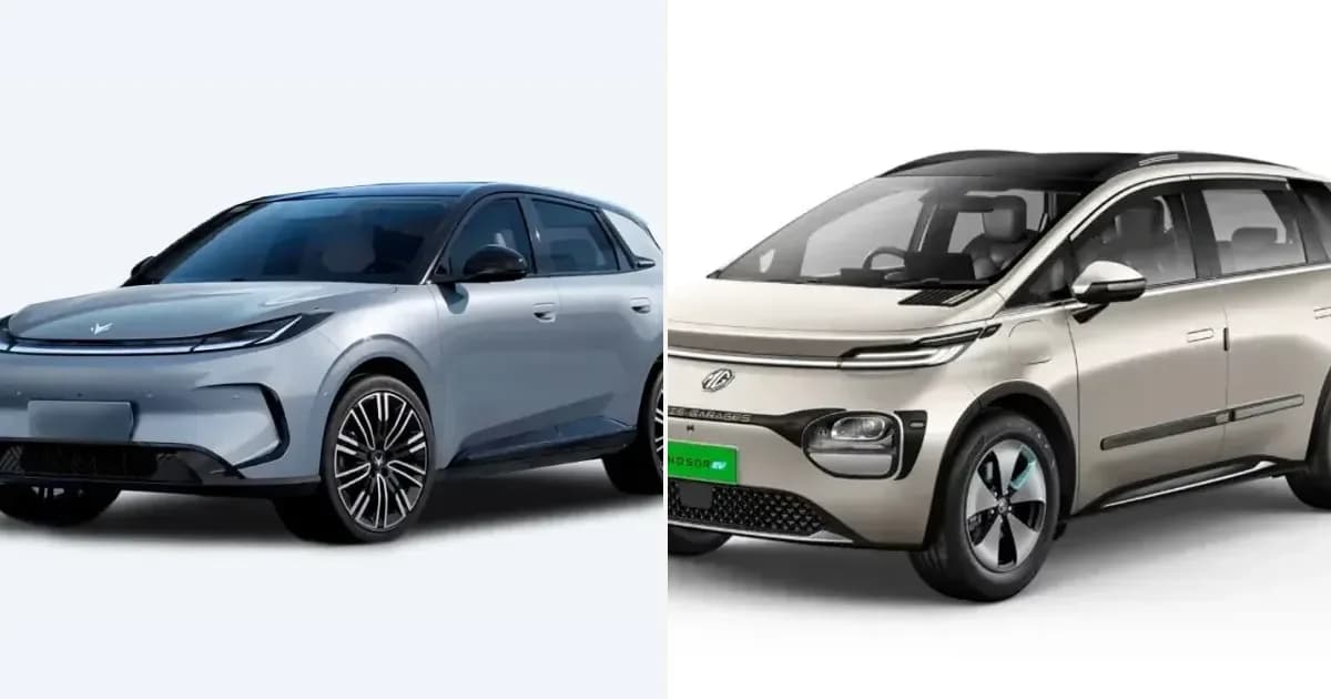 Arcfox T1 vs MG Windsor in Nepal: Compact EV Crossover or Lounge Hatch?