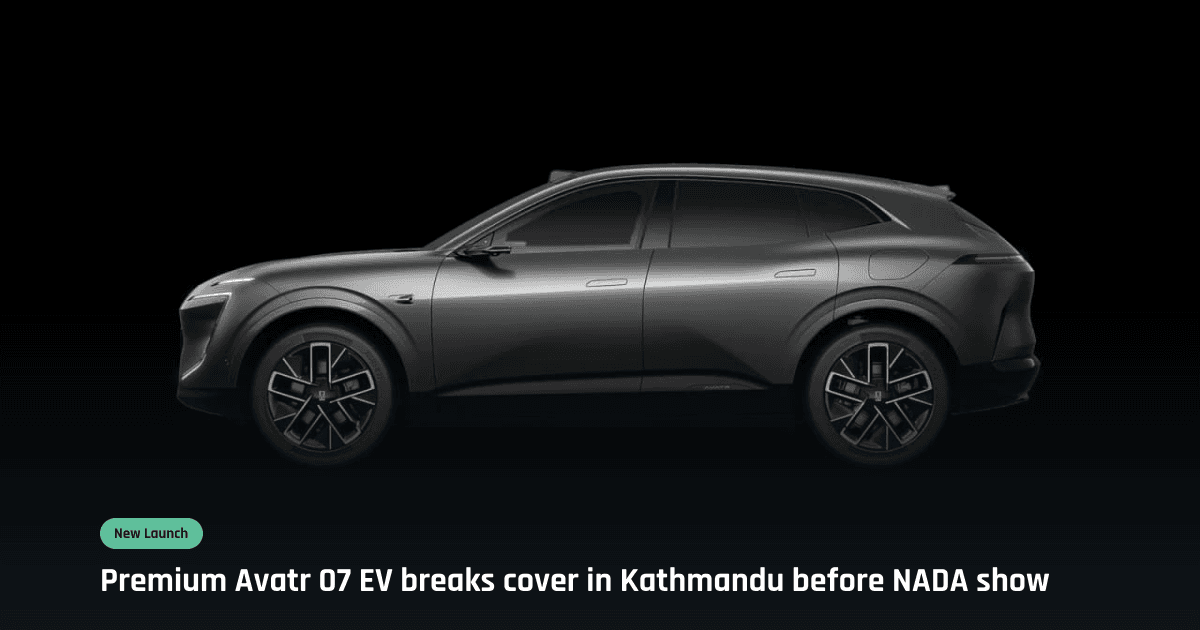 Avatr 07 Electric SUV Unveiled in Nepal with Enhanced Features and Charging Capabilities