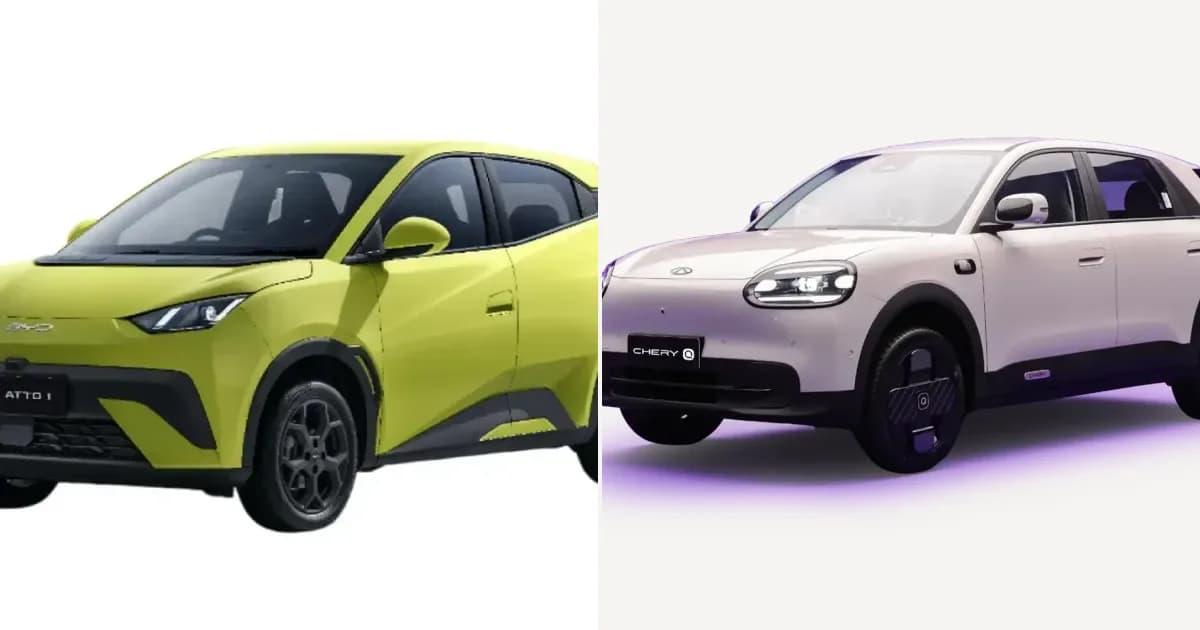 BYD Atto 1 vs Chery Q EV in Nepal: Range Hatchback or Roomier EV?