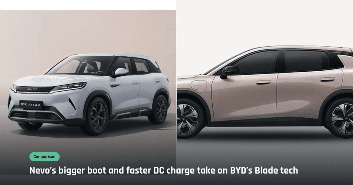 BYD Atto 2 vs Nevo Q05: electric SUV showdown in the same price band