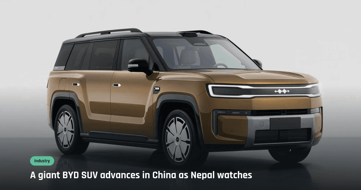 BYD Fang Cheng Bao files for Tai 9, its biggest SUV yet