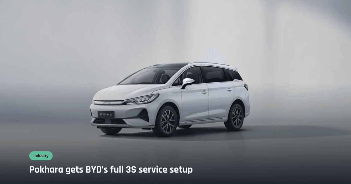 BYD opens official service center in Pokhara