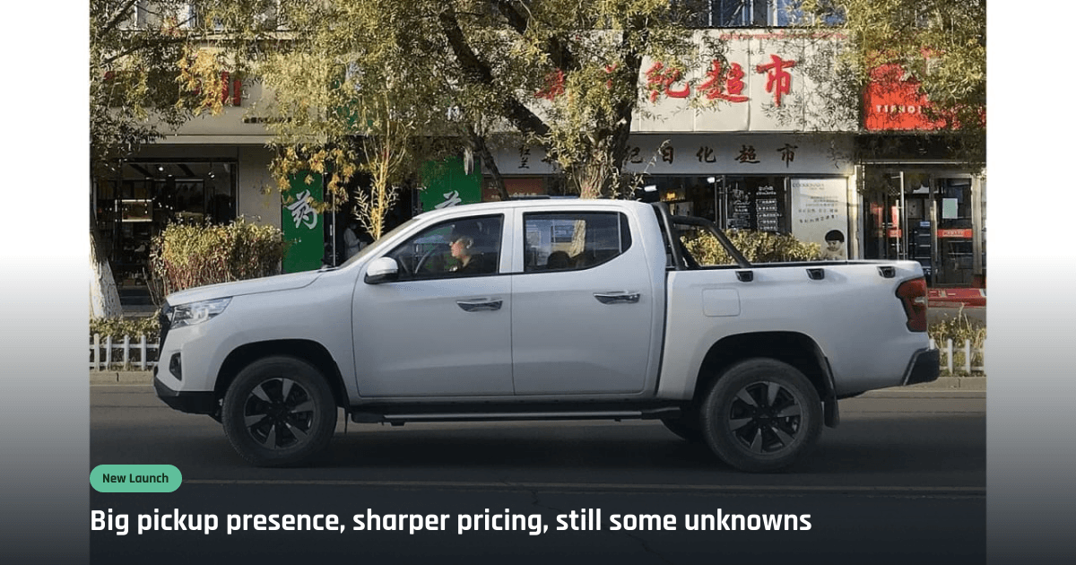 Changan Hunter review: a lifestyle pickup with real price advantage