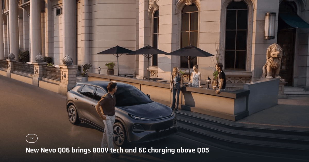 Changan Nevo Q06 with 800V fast-charging SUV Could Debut Above Q05 in Nepal