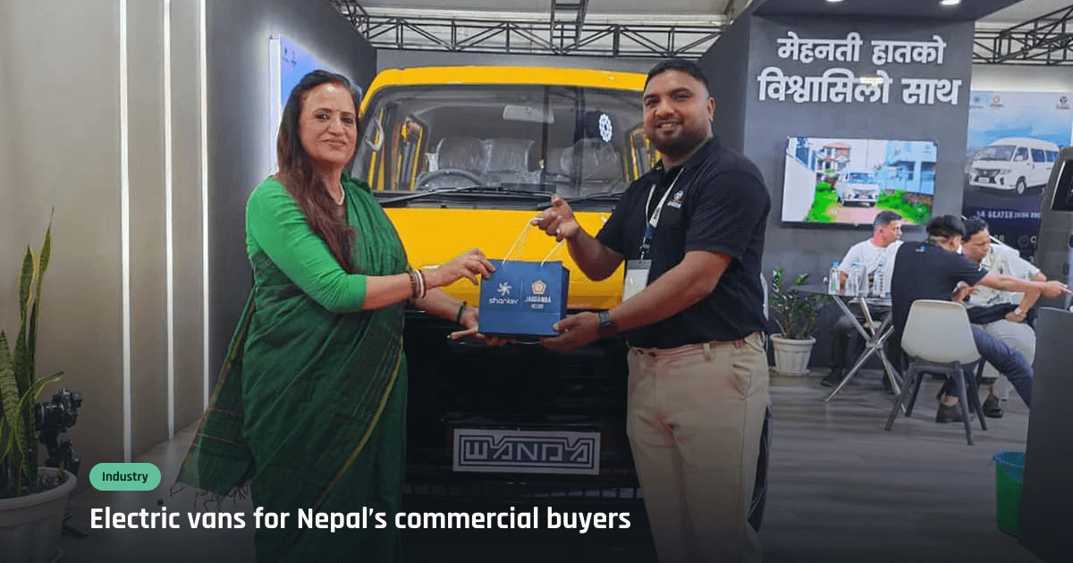 Chery Wanda shows electric commercial vans at NAIMA Expo