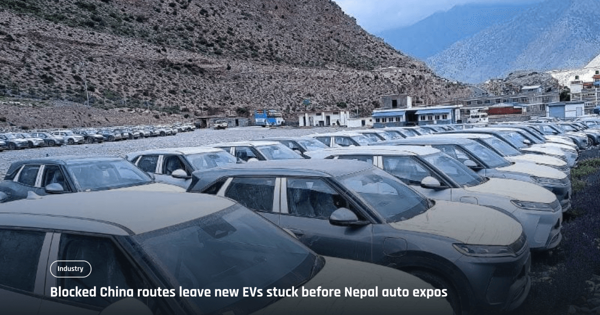 China border block could slash BYD Atto 3 imports to Nepal, expos at risk