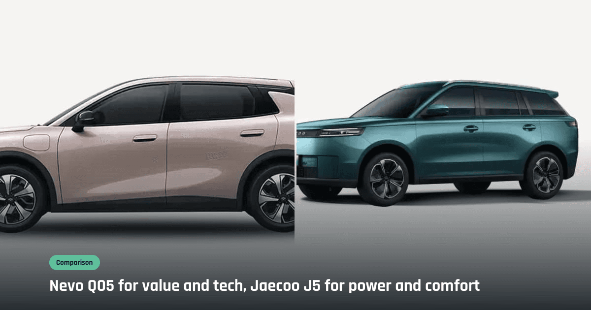 Deepal Nevo Q05 vs Jaecoo J5: Nepal EV SUV Buyer’s Comparison