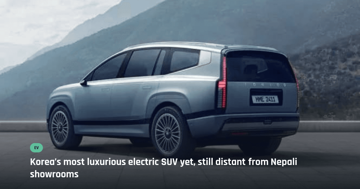 Genesis GV90 Electric Flagship Unveiled with 500 km Range and World-First Roof Airbag