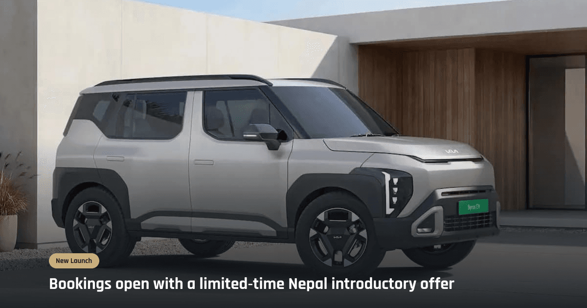 Kia Syros EV bookings open in Nepal with introductory offer