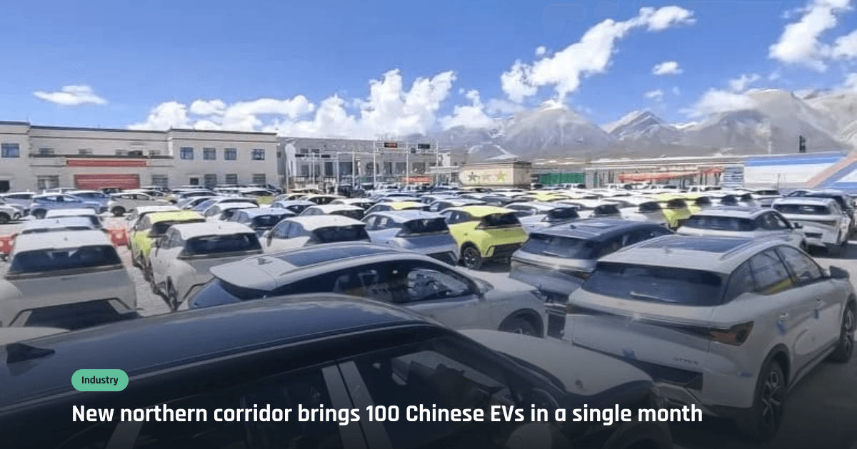 Korala border emerges as new route for EV imports into Nepal