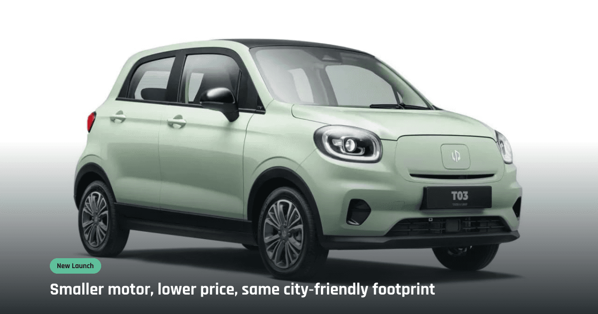 Leapmotor T03 gets a lower-power version in Nepal