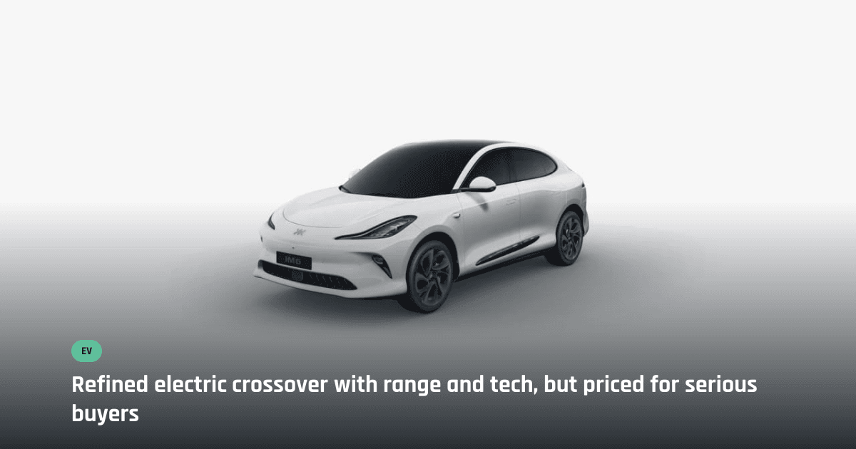 MG IM6 review: premium electric crossover for Nepali families