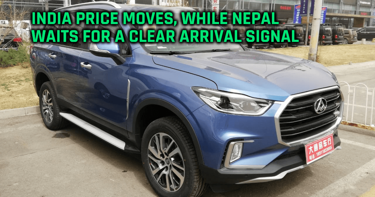 MG Majestor gets an India price hike as Nepal buyers watch closely