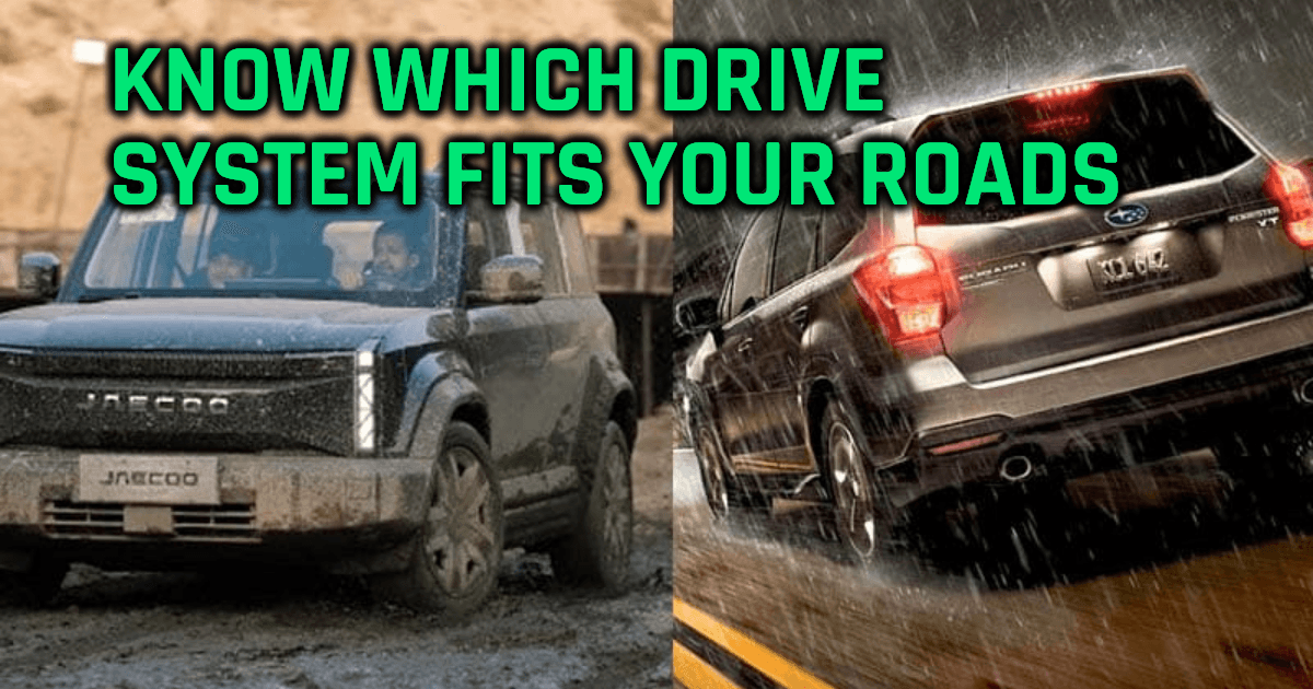 AWD vs 4WD explainer