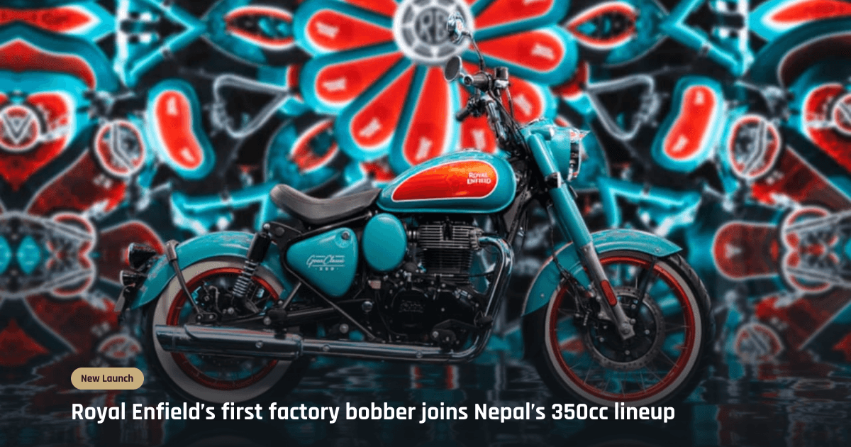 Royal Enfield Goan Classic 350 Launched in Nepal From Rs 5.98 Lakh