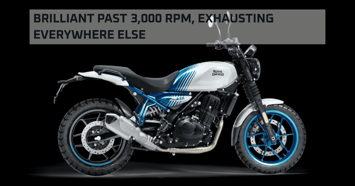 Royal Enfield Guerrilla 450 Review: A Bombastic Engine Trapped In An Uncomfortable Package