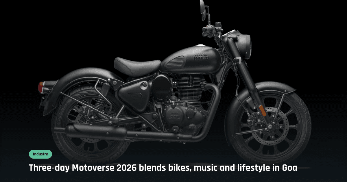 Royal Enfield Motoverse 2026 to Debut for Nepali Riders in Goa from 27–29 Nov