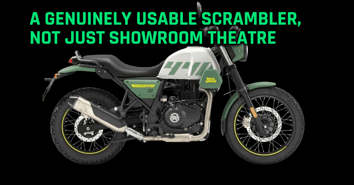 Royal Enfield Scram 440 review: the right kind of rugged for Nepal?
