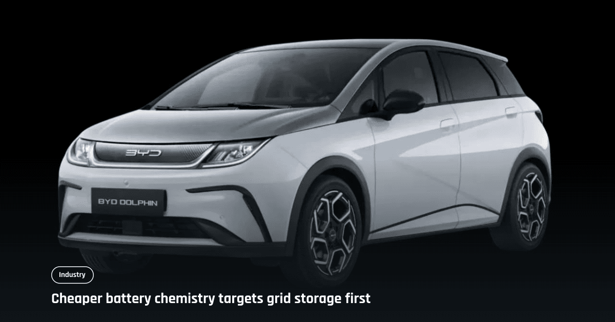 Salt-based batteries could become a cheaper EV option