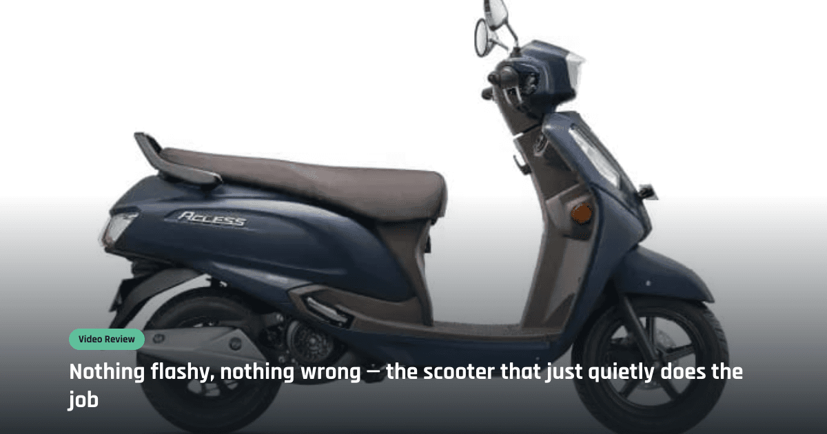 Suzuki Access 125 Review: Nepal's Favourite Automatic Scooter Still Gets The Basics Right