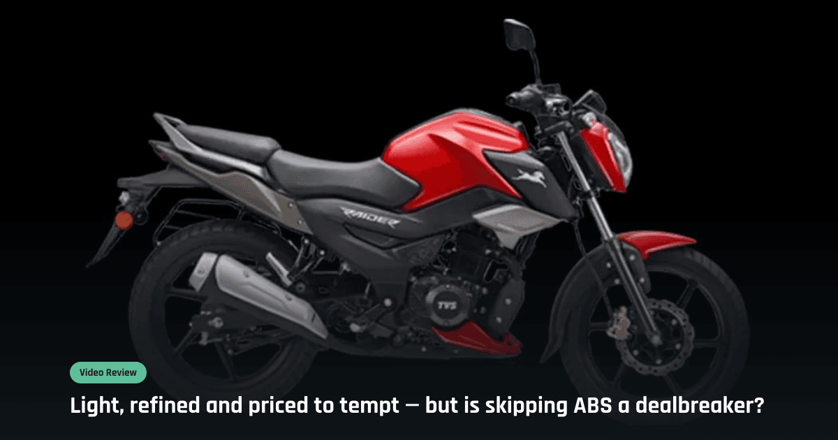 TVS Raider Review: The 125cc Commuter That Nepali College Students Actually Want To Be Seen On