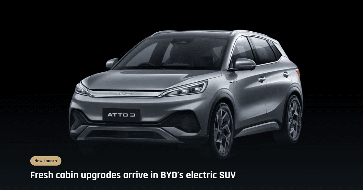 Updated BYD Atto 3 launched in Nepal with new features