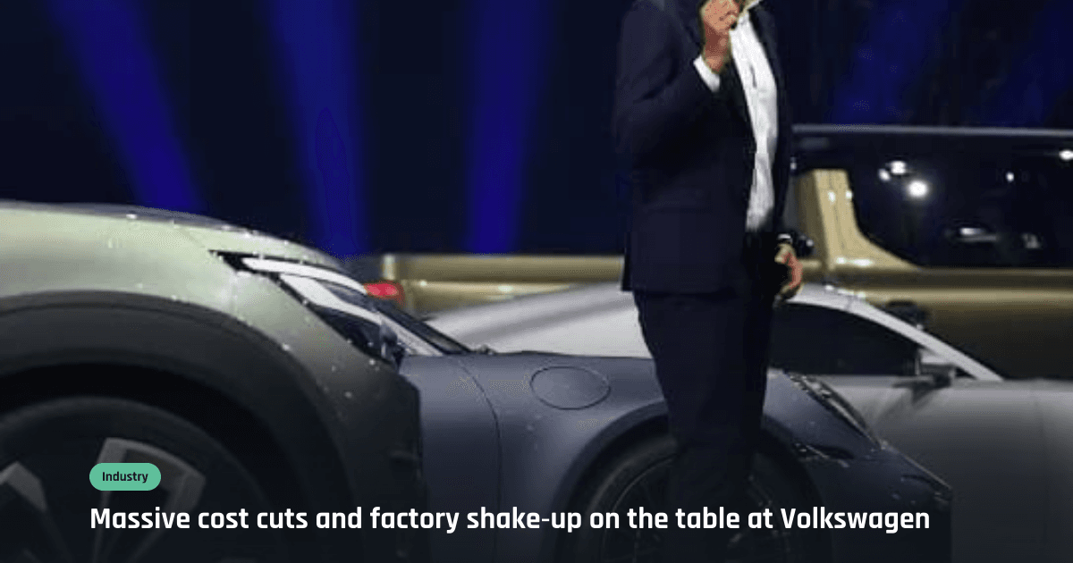 Volkswagen CEO calls company situation "more than critical"