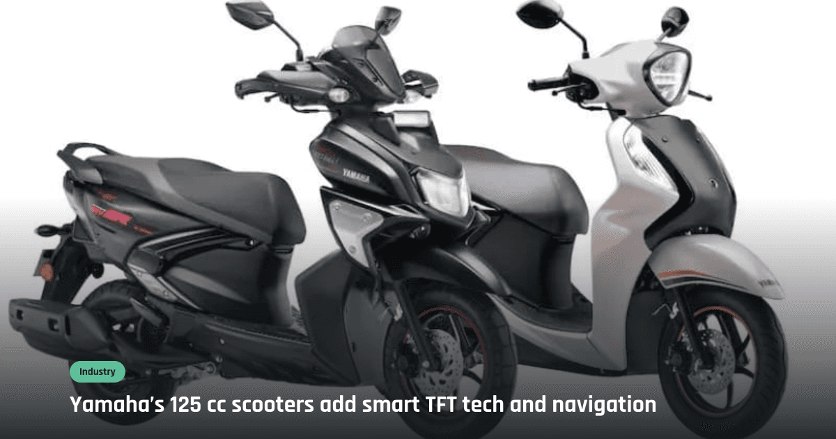 Yamaha RayZR and Fascino 125 to Debut TFT Display and Navigation in Nepal