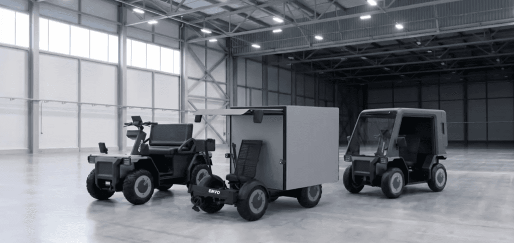 ENVO reveals modular EV work platform that can become 18 different vehicles
