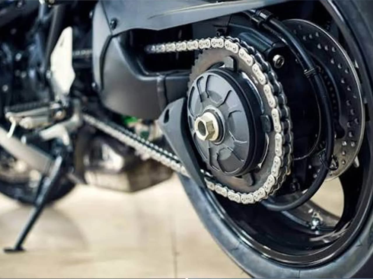 How to address unusual motorcycle chain noise