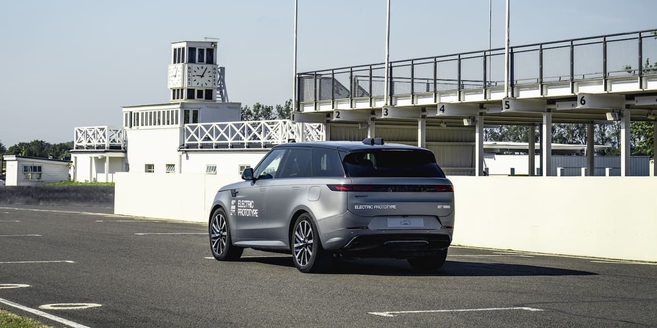 Range Rover Sport Electric shown at Goodwood ahead of global launch