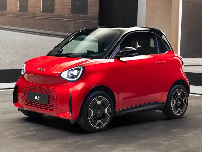 Smart #2 electric two-seater unveiled at Paris Motor Show