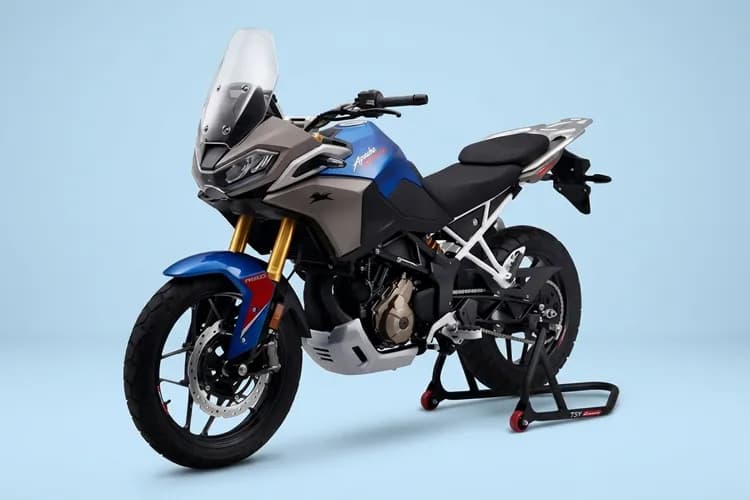 TVS Apache RTX 300 showcased in Nepal