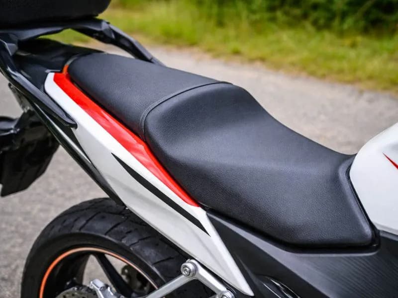 Understanding the design behind stepped motorcycle seats